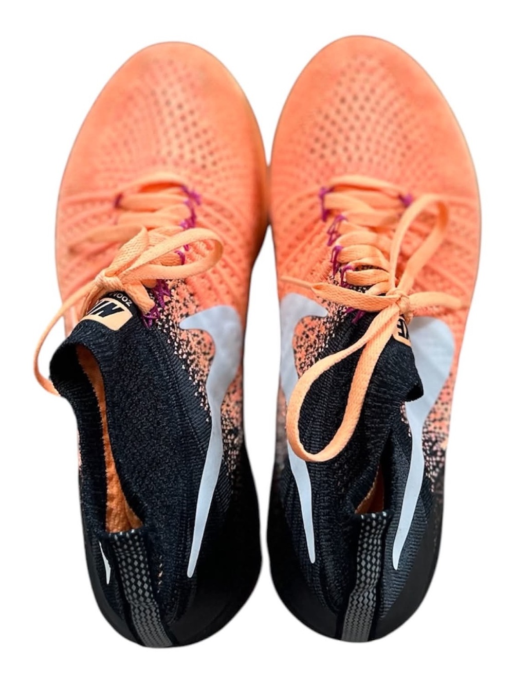 Nike Women’s Peach/Black Flyknit Athletic Trainers
